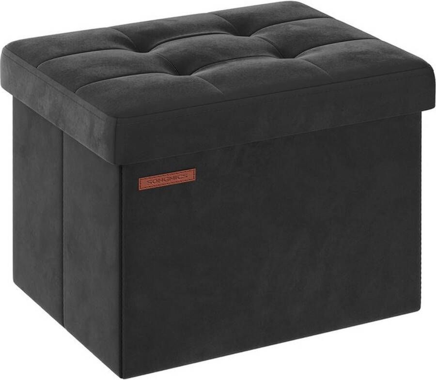Meubel Gigant Opbergkist Opbergbox Extra sterk 31x41x31cm Zwart
