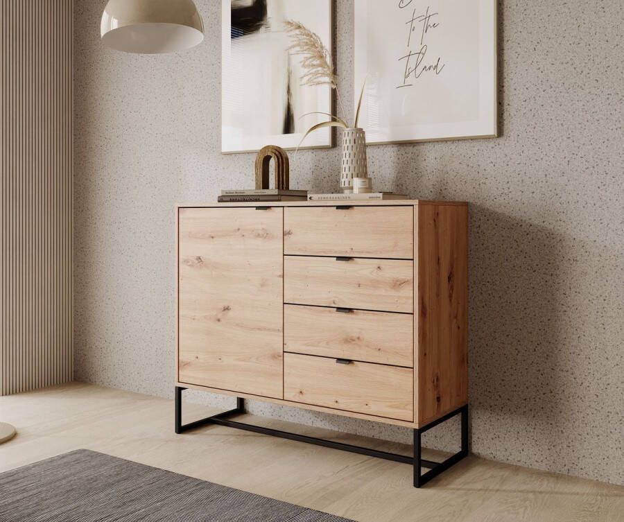 Meubella Dressoir Amore Eiken 103 cm
