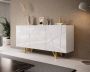 Meubella Dressoir Raymond Wit 160 cm - Thumbnail 1