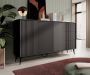 Meubella Dressoir Winq Antraciet 180 cm - Thumbnail 1