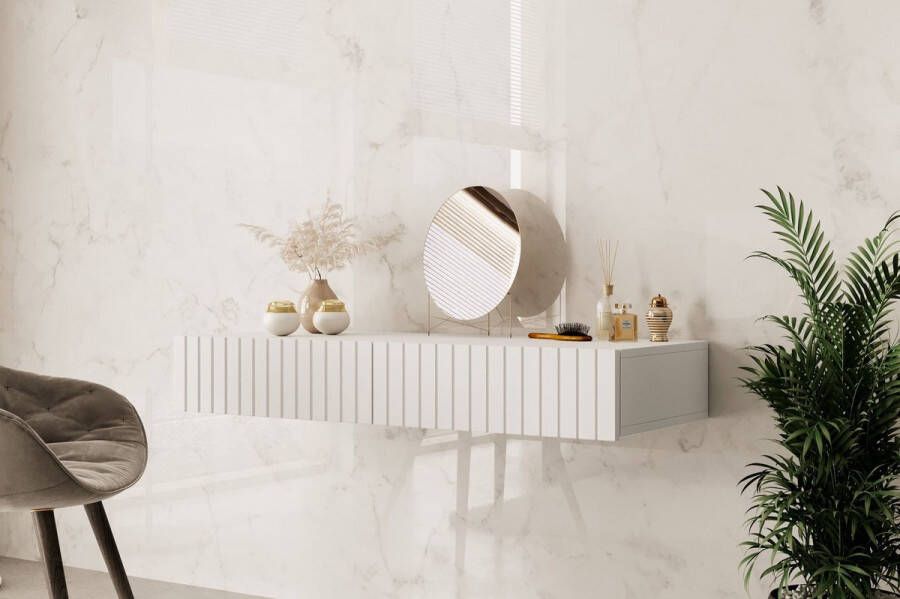 MEUBELLA Kaptafel King Wit 100 cm