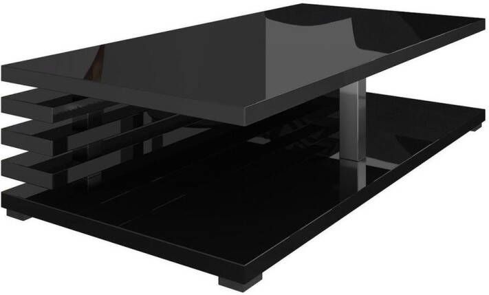 Meubella Salontafel Altea Zwart Hoogglans 120 cm