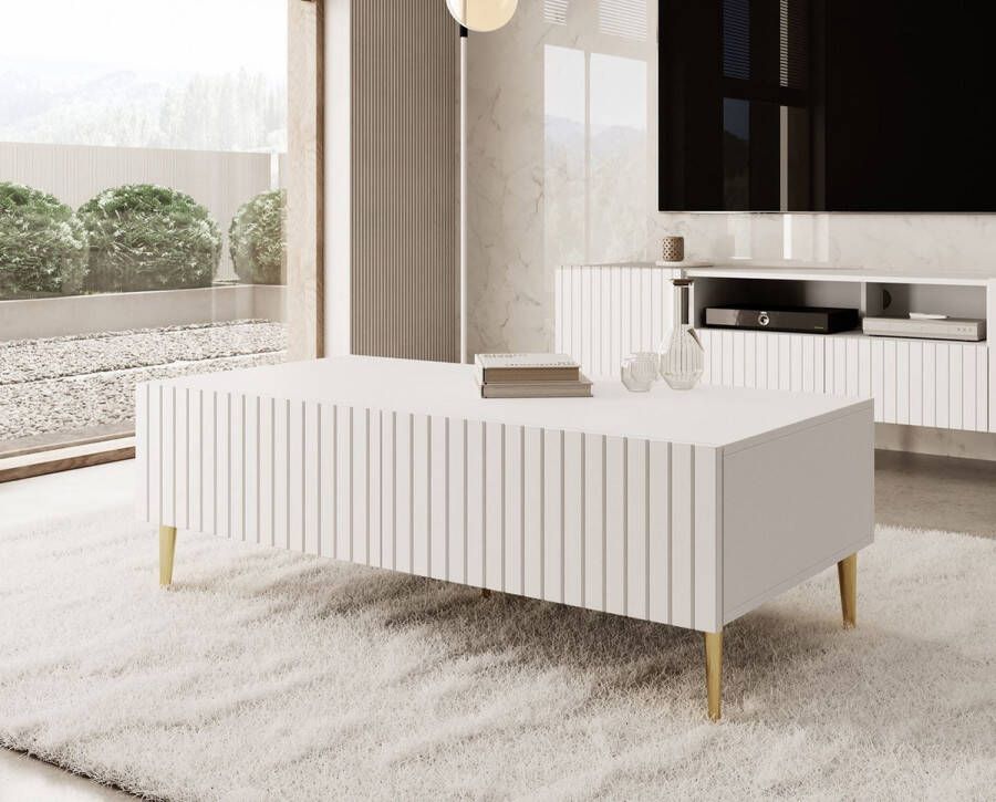 Meubella Salontafel King Wit 120 cm