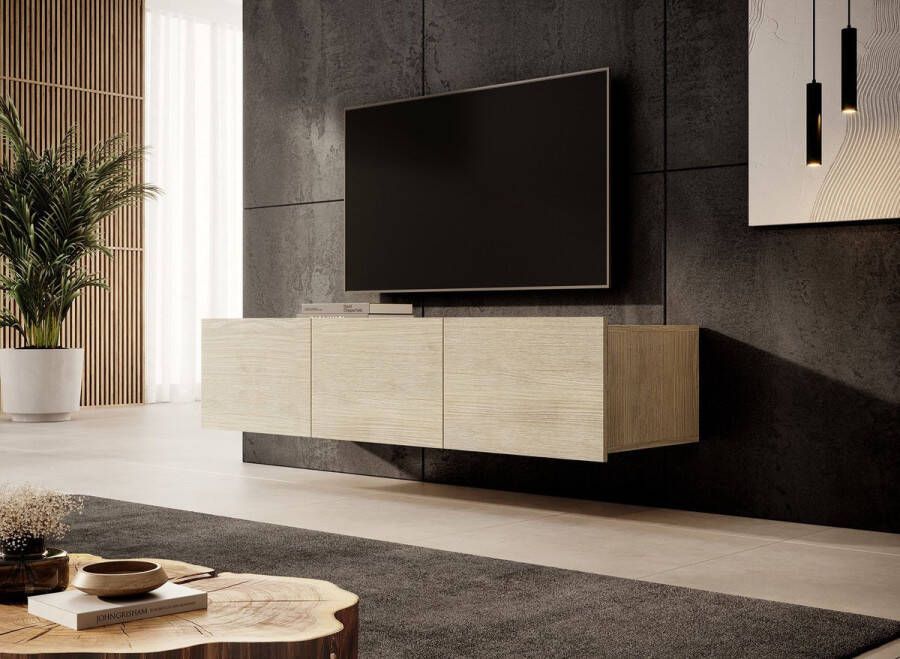 Meubella TV-Meubel Calabas Eiken 150 cm