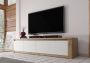 Meubella TV-Meubel Melody Wit Eiken 170 cm - Thumbnail 1