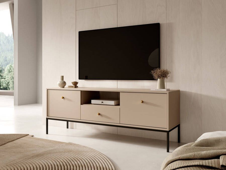 Meubella TV-Meubel Moreno Beige 154 cm