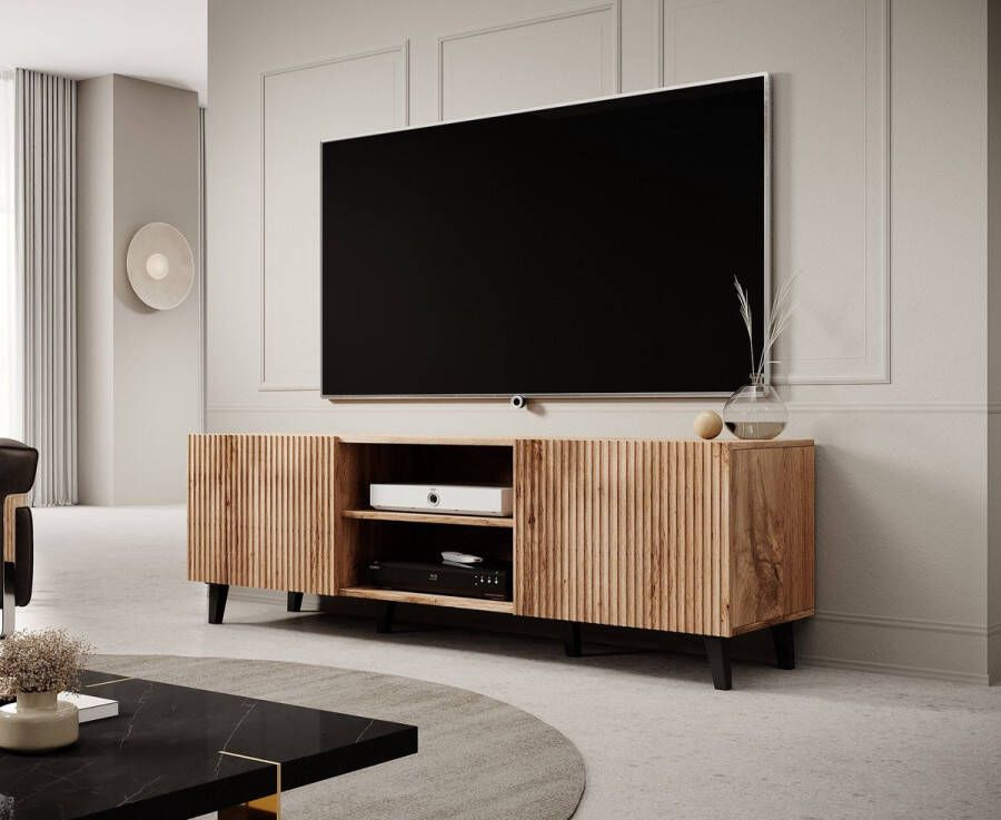 MEUBELLA TV-Meubel Vintar Eiken 150 cm