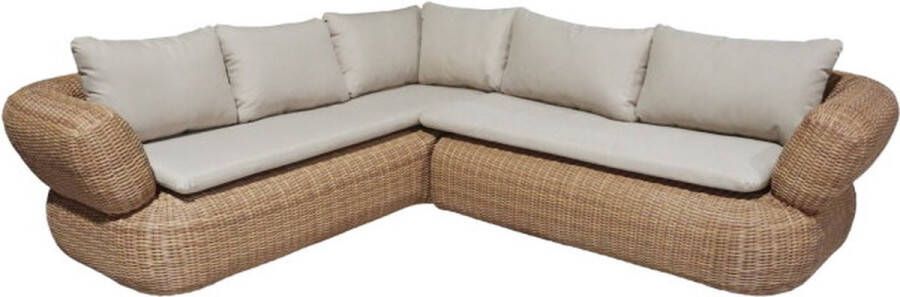 Meubelplaats Hoek loungebank Bolivia 2-delig Naturel