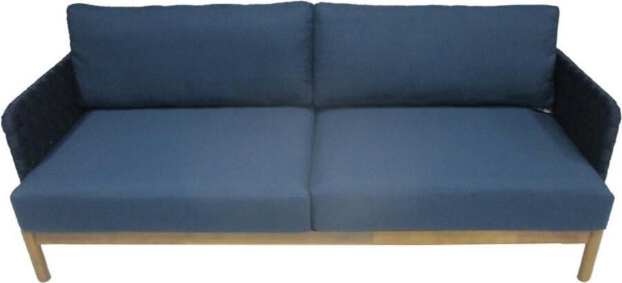 Meubelplaats Loungebank Kolbe 3-zits Navy blauw