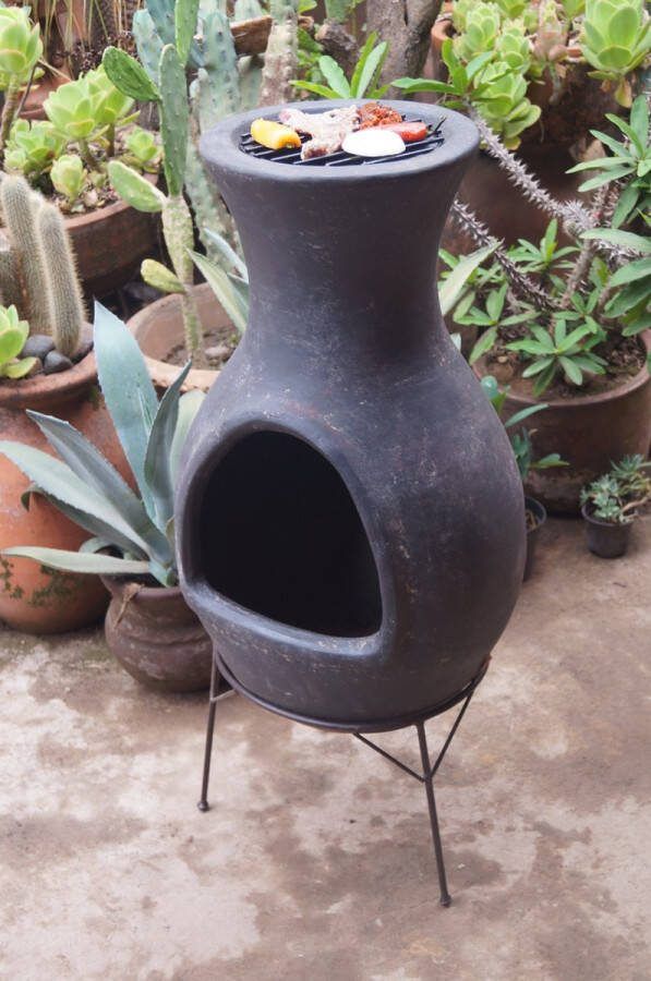 Mexico Trade Sol y Yo Sol-y-Yo Barbecue terrashaard Acapulco grijs ø46 100 cm