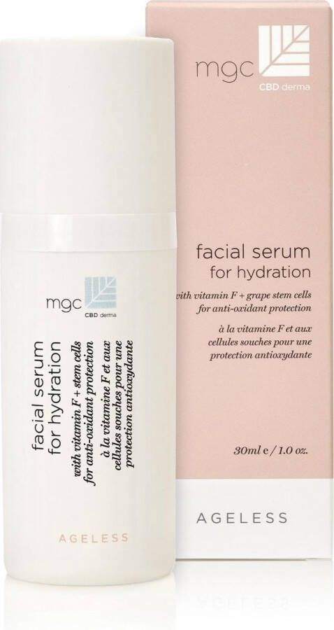 MGC CBD derma Gezichtsserum voor hydratatie 30 ml Valentijnscadeau Valentine's day gift