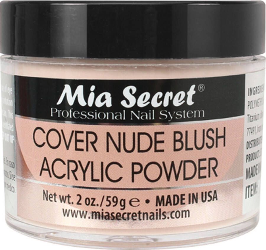 Mia Secret Cover Acryl Poeder Nude Blush 60ml.