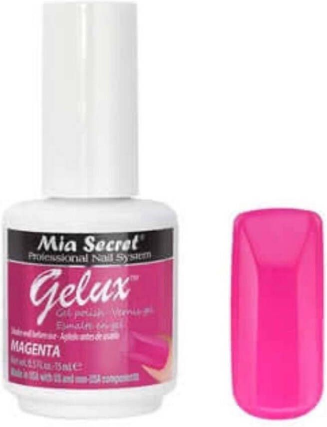 Mia Secret UV LED GELUX Gellak Gel Nagellak 14.80 ml Magenta