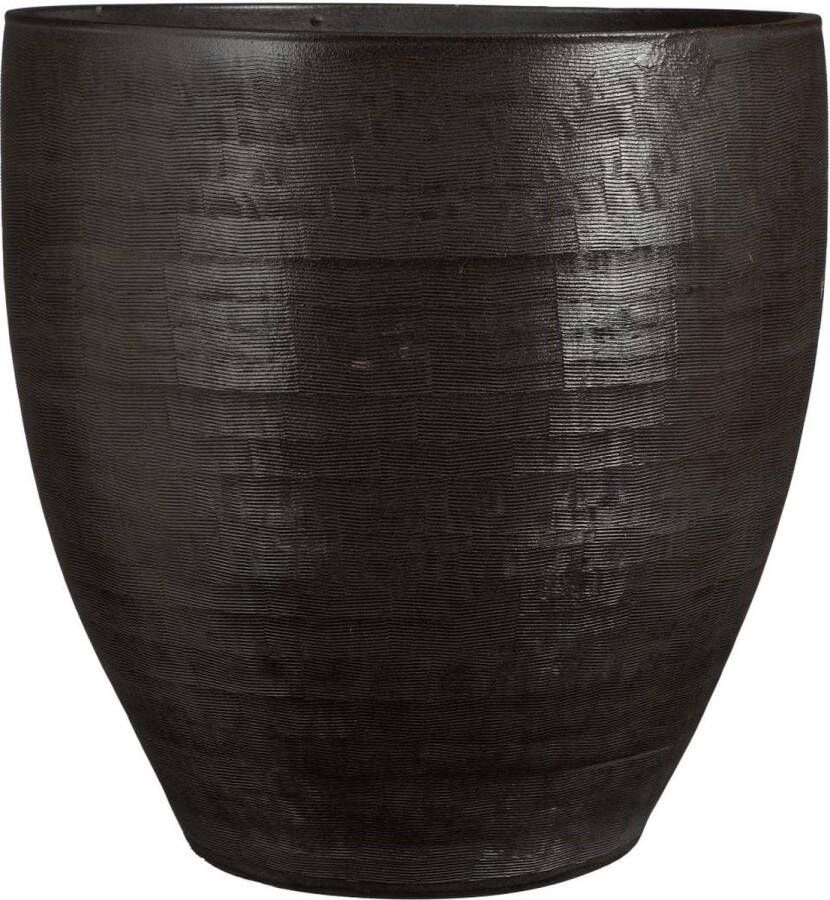 Mica Decorations Bloempot Alicante 47x47x46 Cm Terracotta Antraciet