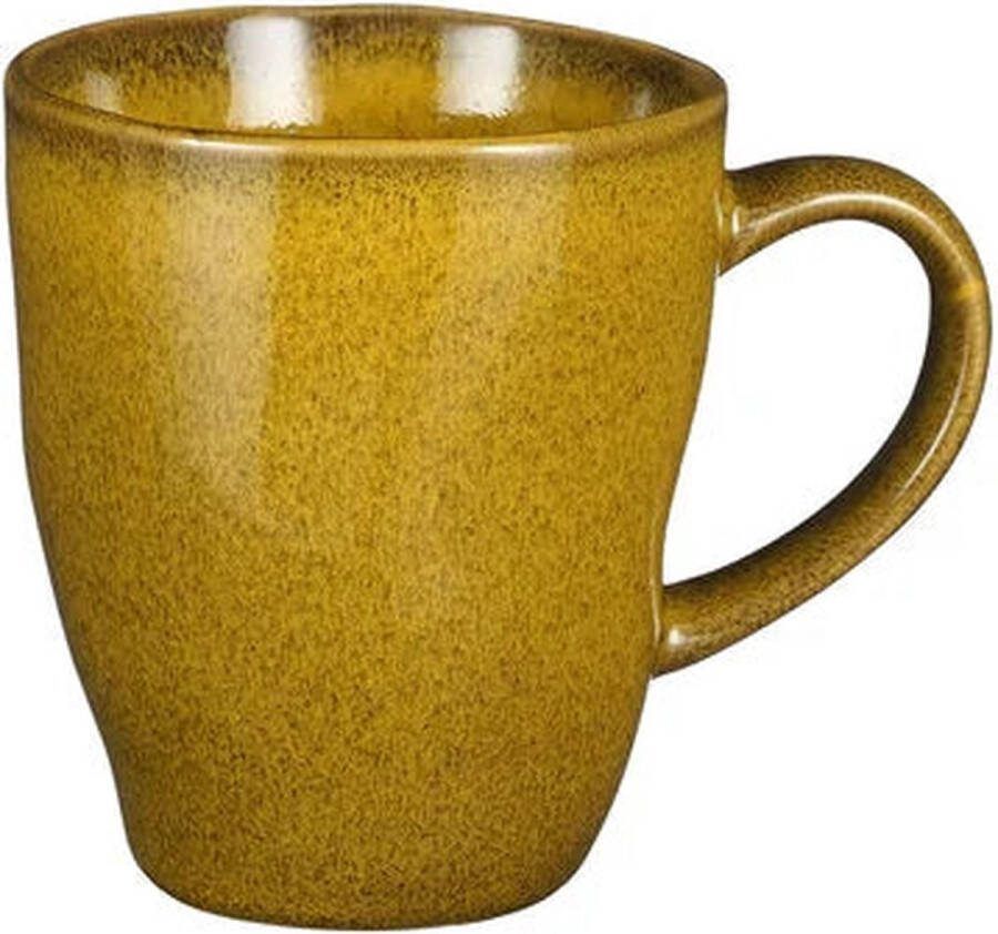 Mica Decorations Beker 'Tabo' (Oker Ø7.5cm)