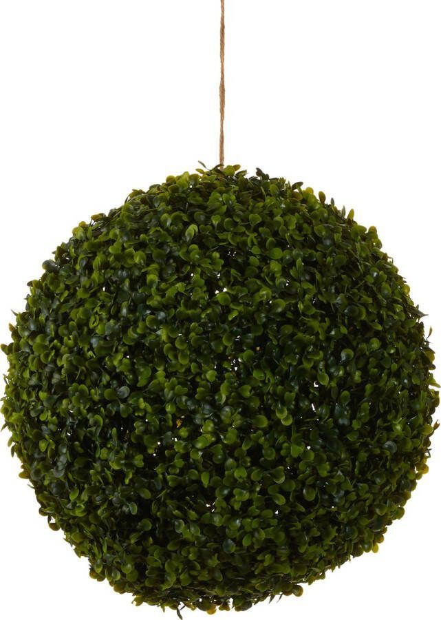 Mica Decorations Buxus Bol Kunstplant voor Buiten Hangend Ø38 cm Groen