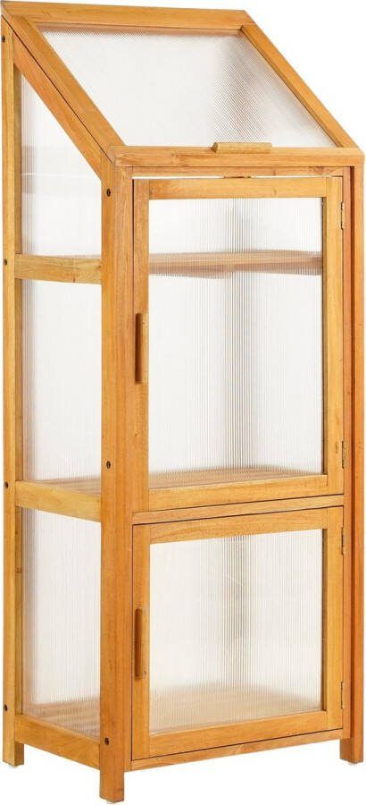 Mica Decorations Caminia Kweekkas L60 x B42 x H152 cm- Mahoniehout