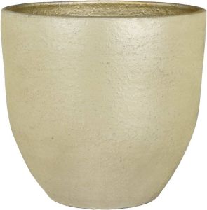 Mica Decorations Carrie Bloempot 35x35x32 cm Champagne