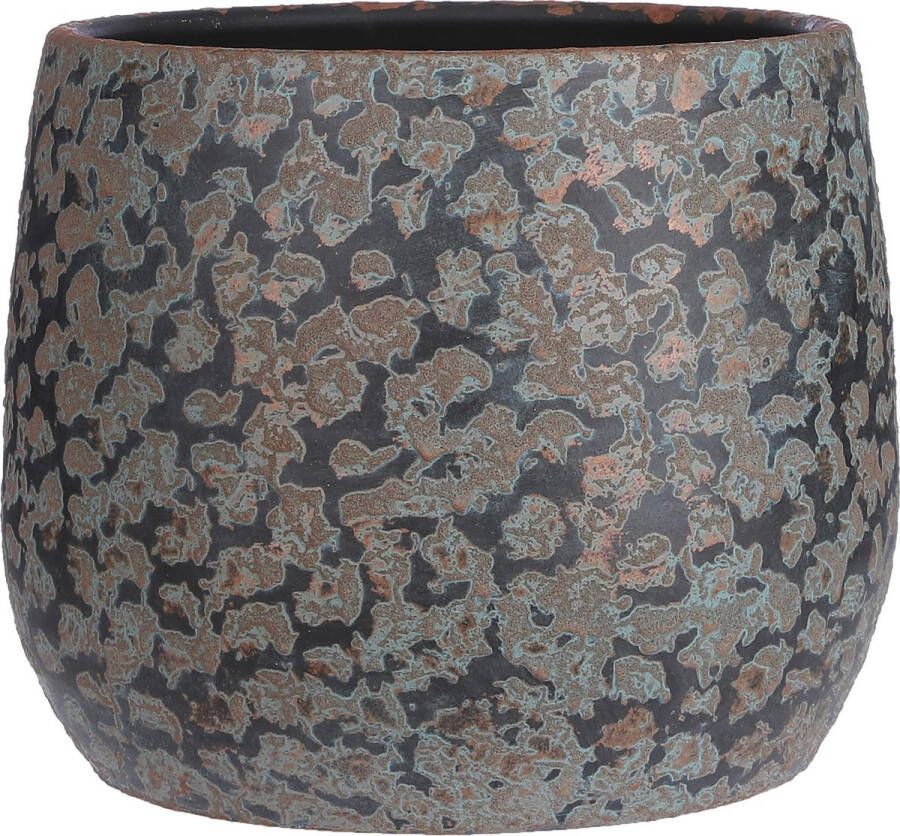 Mica Decorations Bloempot Keramiek Voor Kamerplant Koper 25 X 32 Cm Plantenpotten