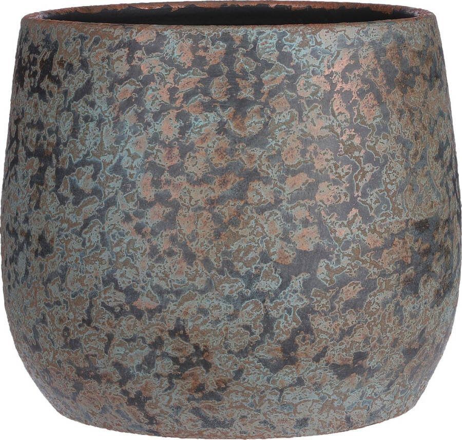 Mica Decorations Bloempot Keramiek Voor Kamerplant Koper 31 X 38 Cm Plantenpotten