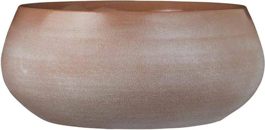 Mica Decorations douro ronde schaal taupe maat in cm: 14 x 34 TAUPE