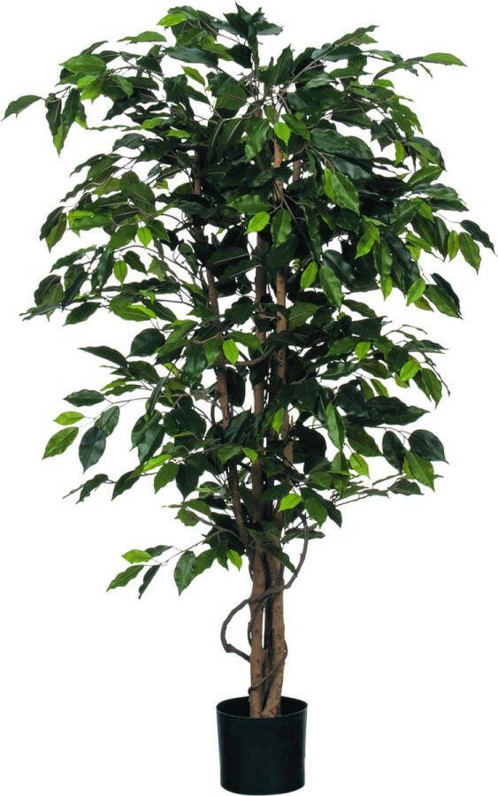 Mica Decorations Fiscus Kunstplant In Pot H135 X Ø75 Cm Groen