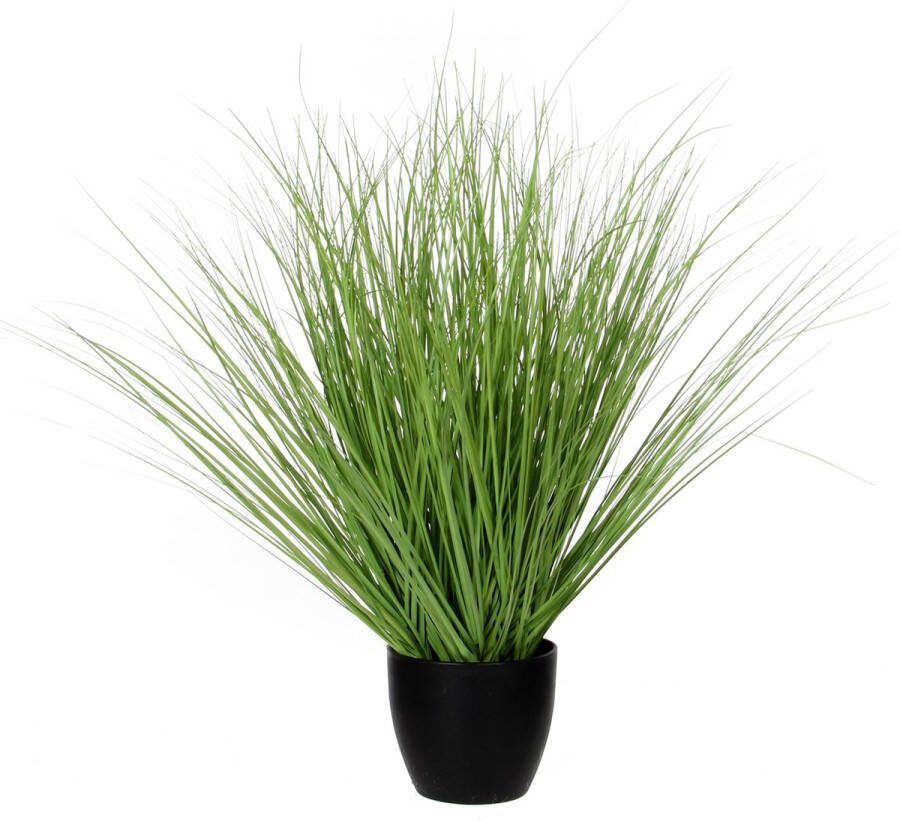 Mica Decorations gras kunstplant groen H68 x D50 cm Kunstplanten