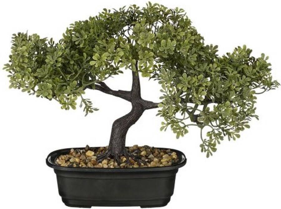 Mica Decorations Kunstplant Bonsai Groen 33 x 17 x 26 cm