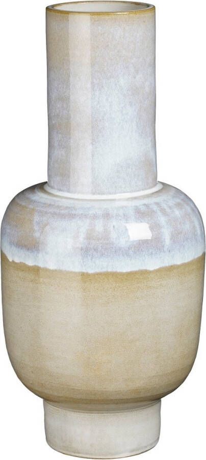 Mica Decorations Vaas Lizz Keramiek Naturel 22 x 48 x 22 cm (BxHxD)