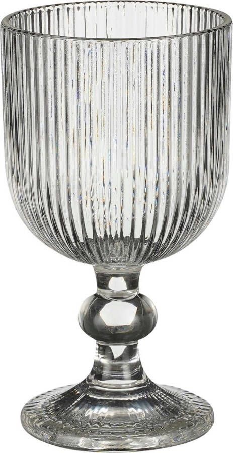 Mica Decorations Merlot Wijnglas Set van 6 250 ml Glas Transparant