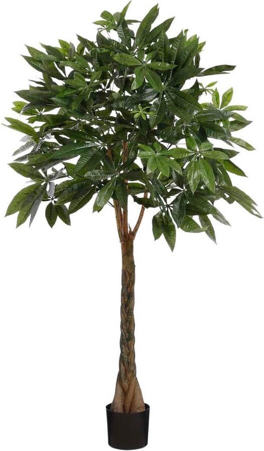 Mica Decorations Pachira Kunstplant H120 x Ø50 cm Plastic pot