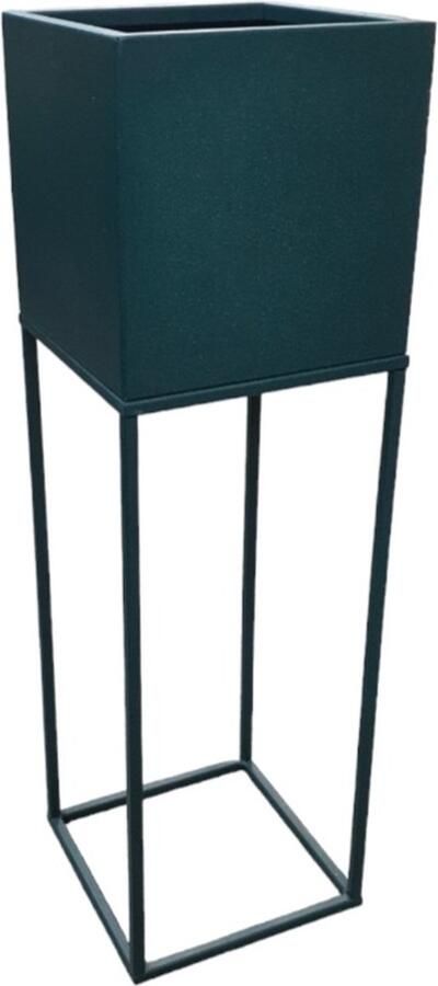 Mica Decorations Plantenstandaard groen L20xB20xH67cm