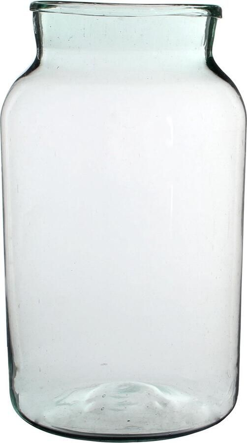 Mica Decorations Vienne Vaas H52 x Ø29 cm Gerecycled Glas Transparant - Foto 2