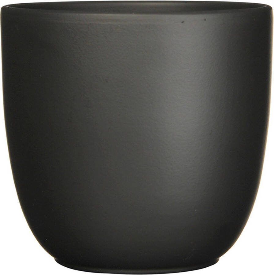 Mica Decorations MiIca Decorations Planten|bloempot Tusca Zwart D19.5|H18 cm