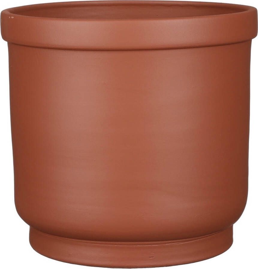 Mica Decorations Riva Bloempot 26x26x23 Cm Terracotta Terra