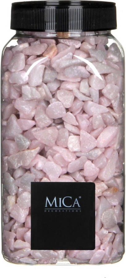 Mica Decorations steentjes mica roze