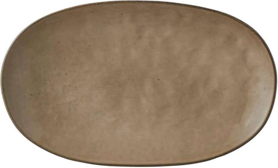 Mica Decorations tabo bord creme maat in cm: 35 5 x 21 5 x 4 5