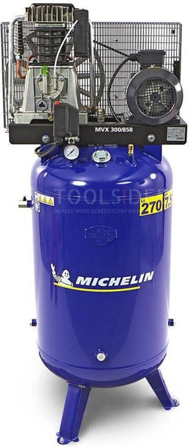 Michelin 270 Liter Verticale Compressor 7 5 Pk