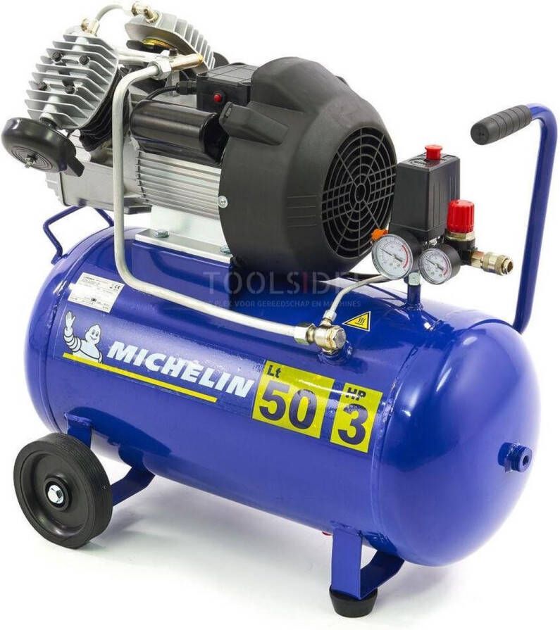 Michelin 3 PK 50 Liter Compressor MB3650 365 Liter Per Minuut