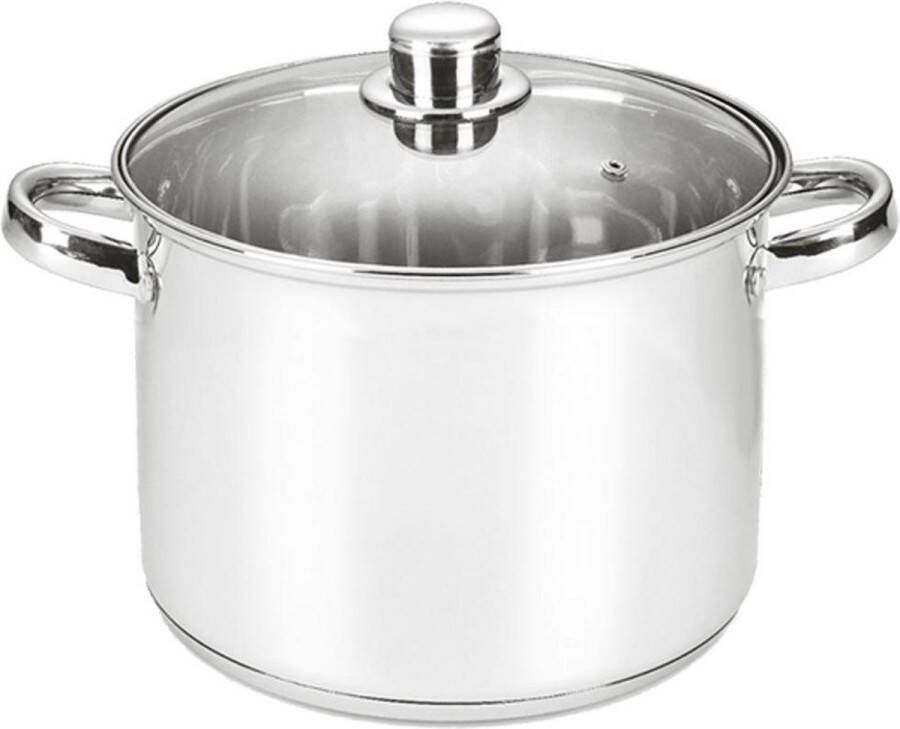 Michelino 12106 Soeppan 10 Liter Alle warmtebronnen RVS Diameter Ø26 cm