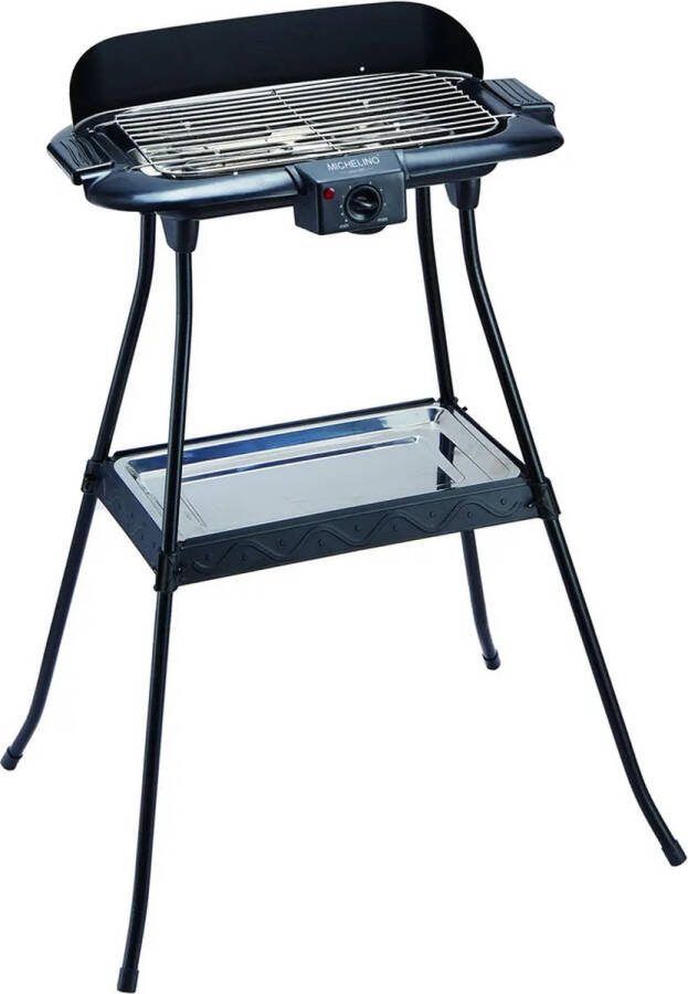 Michelino 74372 Elektrische standgrill elektrische grill tafelgrill 2000 Watt