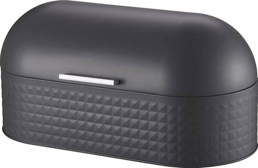 Michelino broodtrommel grijs mat (43 5x22x21 5 cm)