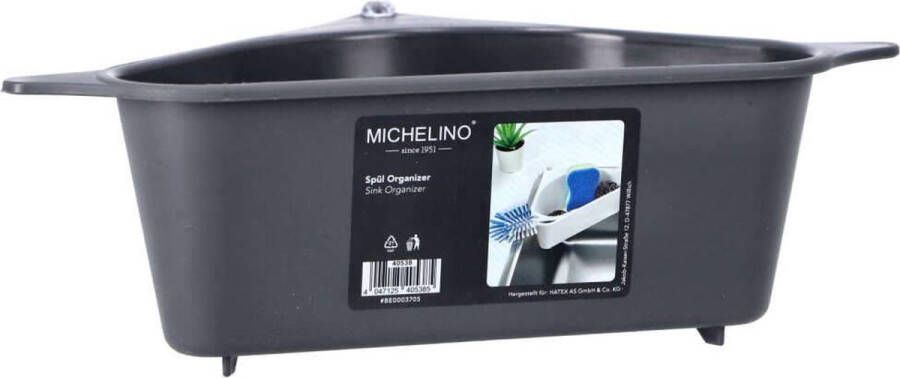 Michelino Gootsteen Organizer 29 Cm Antraciet
