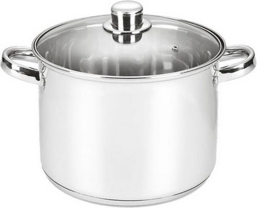 Michelino 12105 Pan Voor soep Vaatwasserbestendig RVS zilver 8 Liter