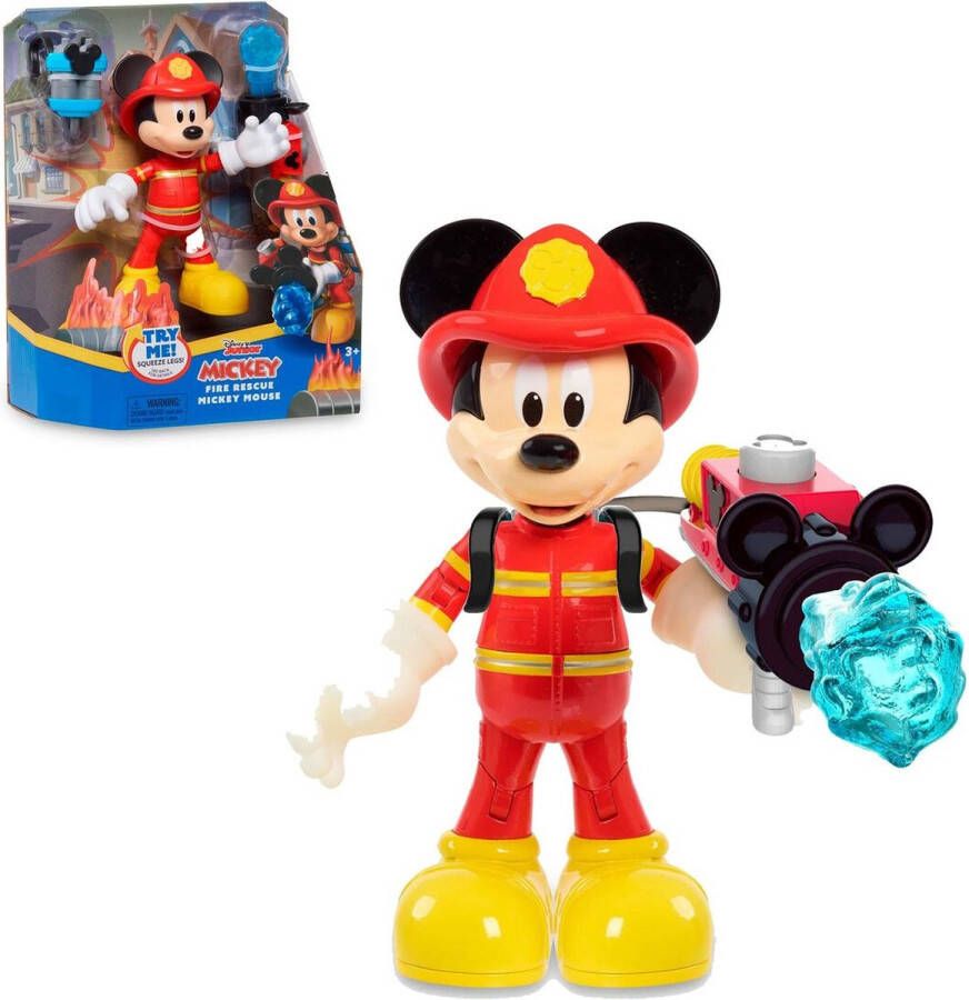 Mickey Mouse Actiefiguren Mickey Fireman 15 cm