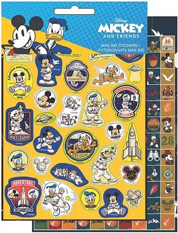 Mickey Mouse Disney Stickerbundel 600 stickers