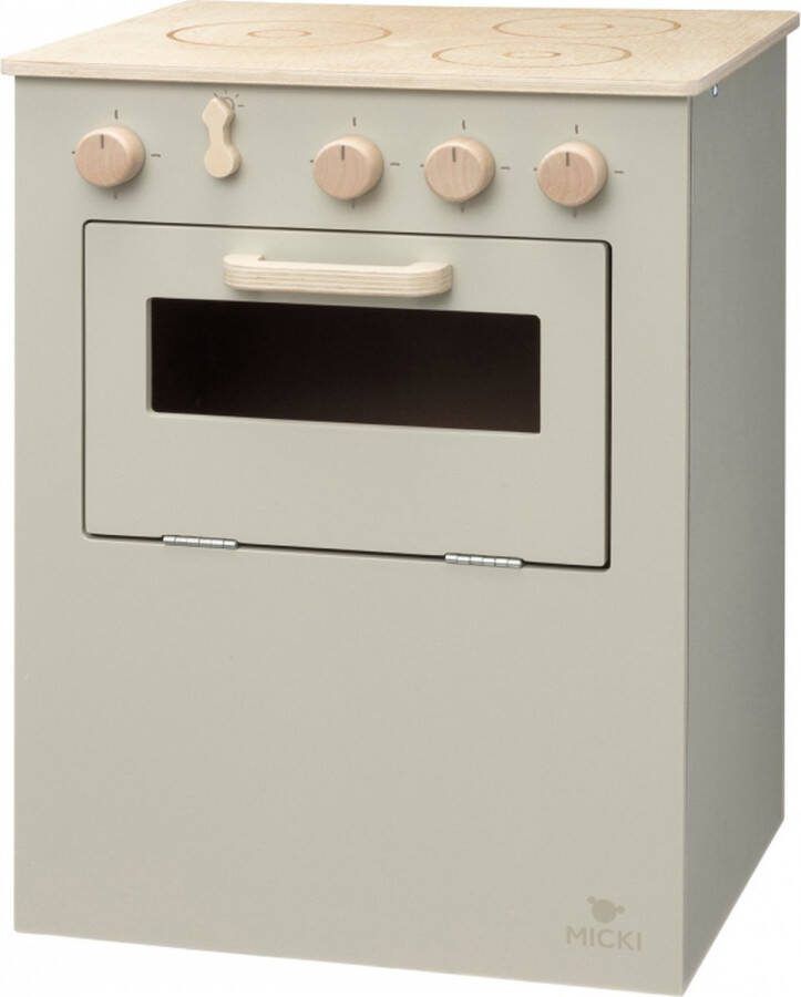 Micki Lecksaker Houten Speelkeuken • Beige