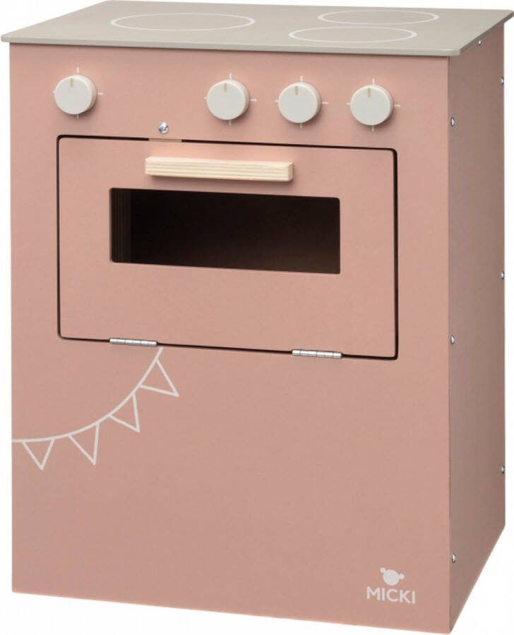 Micki Lecksaker Micki Houten Speelkeuken Roze