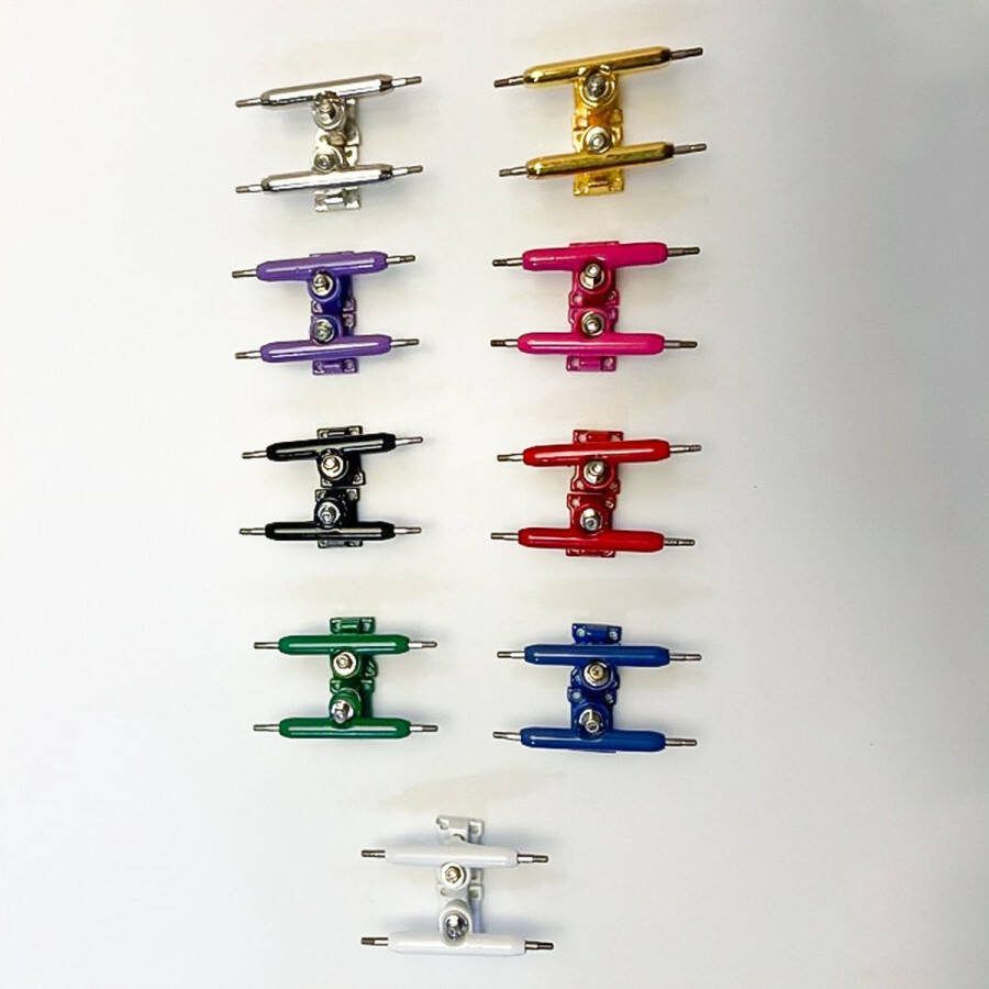 Micro fingerboards Vinger skateboard truck (Enkele as) Groen