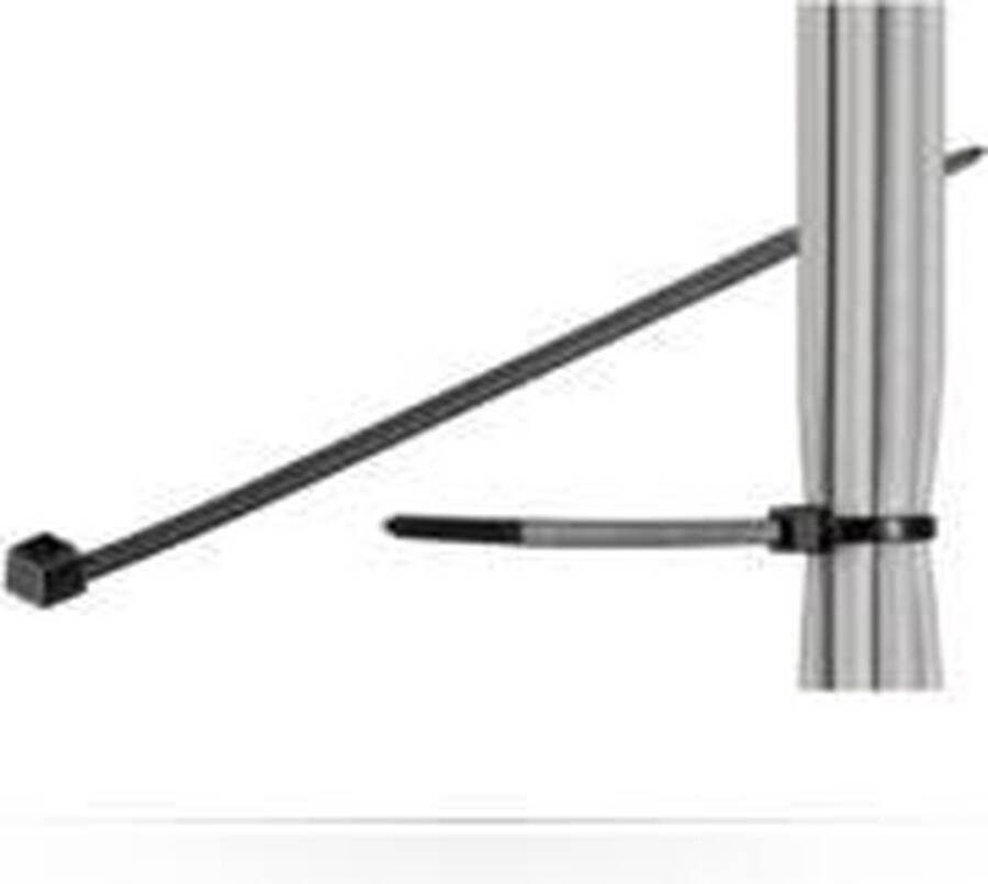 Microconnect CABLETIE3 kabelbinder Zwart 100 stuk(s)